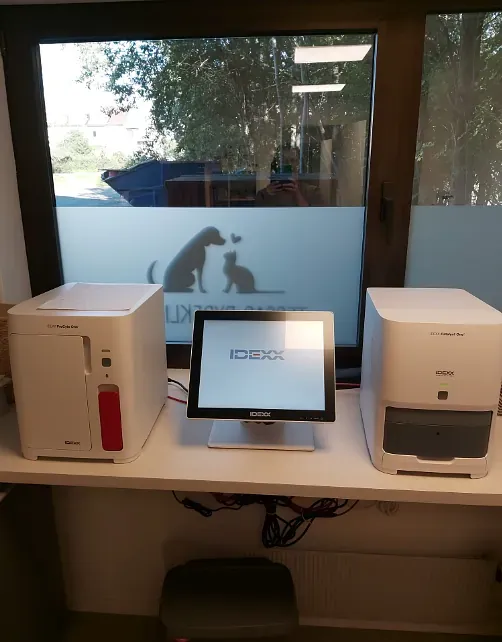 Laboratorium med IDEXX-utstyr